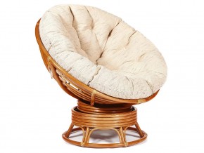 Кресло-качалка Papasan w 23/01 B с подушкой Cognac, ткань Старт в Березниках - berezniki.magazin-mebel74.ru | фото