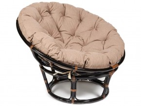 Кресло Papasan 23/01 W с подушкой Antique brown, экошерсть Коричневый в Березниках - berezniki.magazin-mebel74.ru | фото