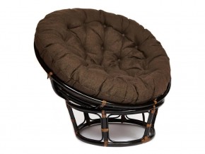 Кресло Papasan 23/01 W с подушкой Antique brown, ткань Коричневый в Березниках - berezniki.magazin-mebel74.ru | фото