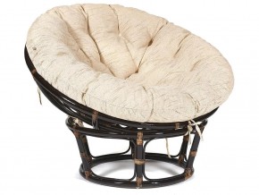 Кресло Papasan 23/01 W с подушкой Antique brown, ткань Старт в Березниках - berezniki.magazin-mebel74.ru | фото