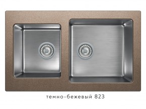 Мойка комбинированная Tolero twist TTS-840 Темно-бежевый 823 в Березниках - berezniki.magazin-mebel74.ru | фото