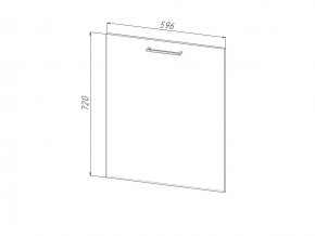 П 60 Комплект для посудомоечной машины 600 мм (цоколь + фасад) ЛДСП в Березниках - berezniki.magazin-mebel74.ru | фото